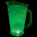 60 to 70 Oz. Light Up Pitcher w/ Green Dome & White LED